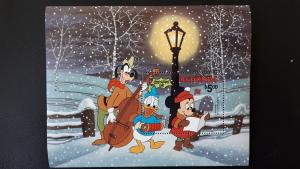 Disney - Redonda 1981. - Christmas ** MNH Block