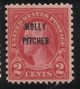 646 2c MNH F/VF Centering