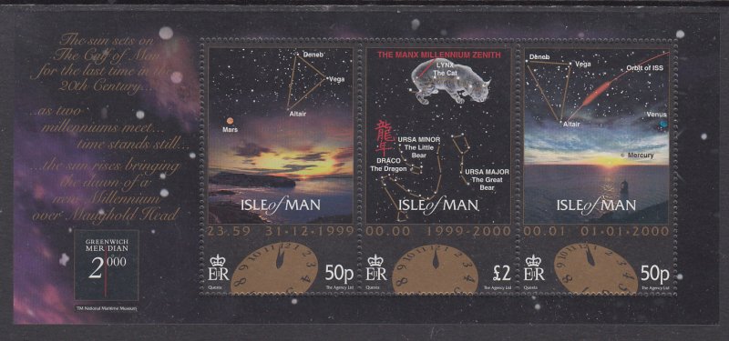 Isle of Man 850 Souvenir Sheet MNH VF