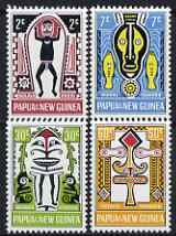 PAPUA NEW GUINEA - 1966 - Folklore, Series I - Perf 4v Set - Mint Never Hinged