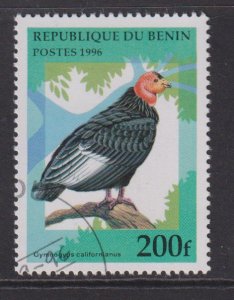 Benin  People`s Republic  #895 cancelled 1996  birds 200fr