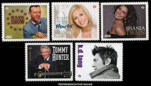 Canada Scott 2766-2770 Mint never hinged.