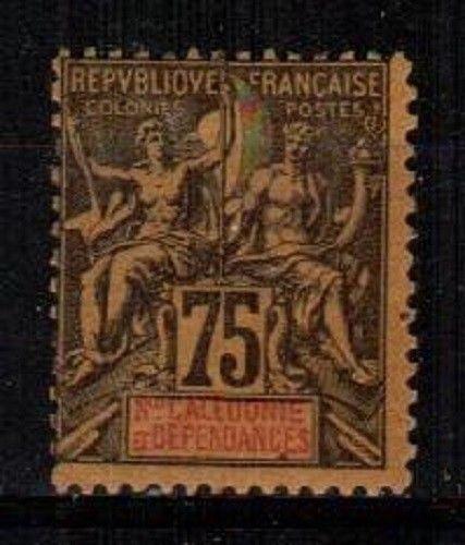 New Caledonia Scott 57 Mint hinged fine (Catalog Value $37.50)