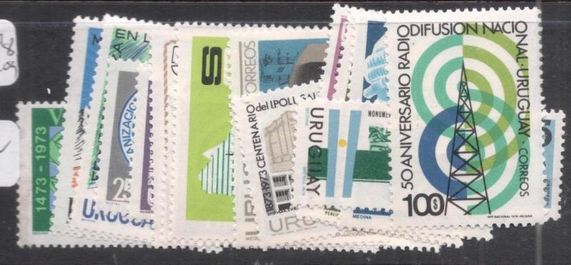 Uruguay SC 870-8, 883-9 MOG (7dnh)