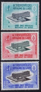 LAOS [1966] MiNr 0182-84 ( **/mnh )