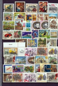 AUSTRIA Modern Used Mixture (Appx 130 Items) Hux 139