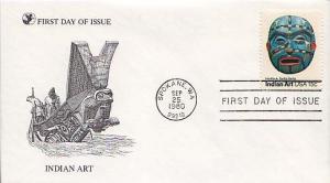 United States, First Day Cover, Art