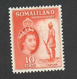Somaliland; Scott 129; 1953;  Unused; NH