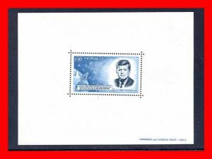 Monaco 1964 #596 Variety, JFK Perf Proof Sheet
