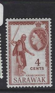 SARAWAK (P2607B) QEII   4C   SG 190A   MOG