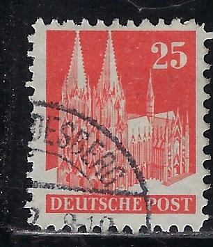 Germany AM Post Scott # 648, used