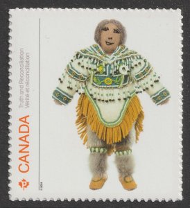 Canada 3456-3458 Truth and Reconciliation P single set 3 MNH 2024