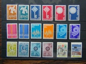 Netherlands 1961 1966 1967 1968 1970 1971 1972 1973 1979 Europa sets MNH