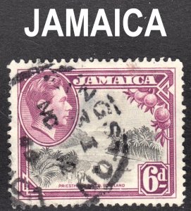 Jamaica Scott 123a perf 12 1/2 Fine used with a beautiful SON cds. FREE...