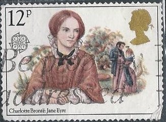 Great Britain 915 (used, frayed corner) 12p Charlotte Brontë (1980)