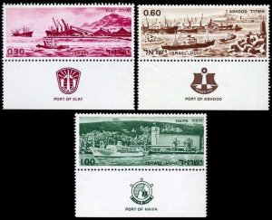 1969 Israel 433-435 Ports of Israel 3,00 €