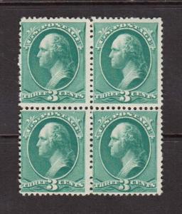 USA #207 NH Mint Block Of Four 