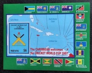 Nevis 1496 MNH Souvenir Sheet.