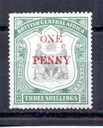 British Central Africa 57 MH