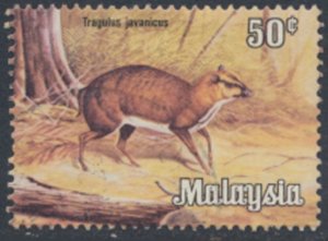 Malaysia    SC# 177   Used  Chevrotain Deer see details & scans