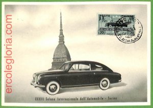 37267 - ITALY - MAXIMUM CARD - TORINO, CARS-