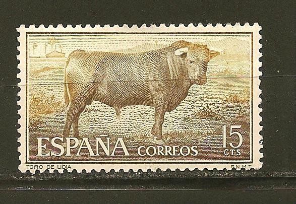 Spain 909 Bull Mint Hinged