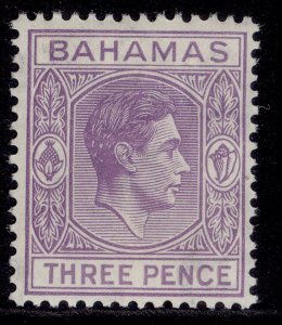 BAHAMAS GVI SG154, 3d violet, M MINT. Cat £18.