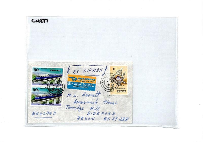 CM277 1976 *KENYA* Missionary Air Mail MIVA Austria Cover