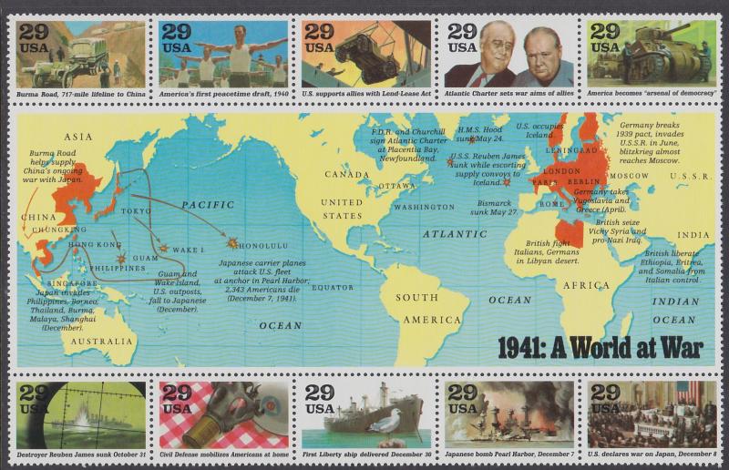 US 2559 World War II MNH