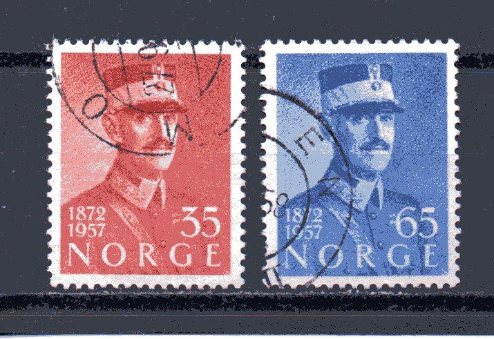 Norway 358-359 used