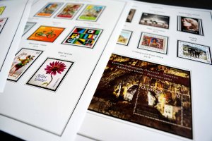 COLOR PRINTED AUSTRIA 2011-2020 STAMP ALBUM PAGES (101 illustrated pages)