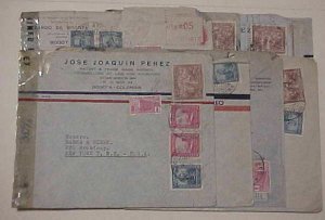 COLOMBIA 10 CENSORED COVERS MOSTLY  TO USA