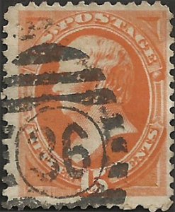 # 189 Red Orange Used Daniel Webster