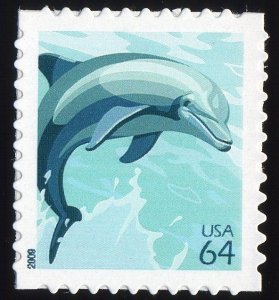 Scott #4388 Dolphin Single Stamp - MNH