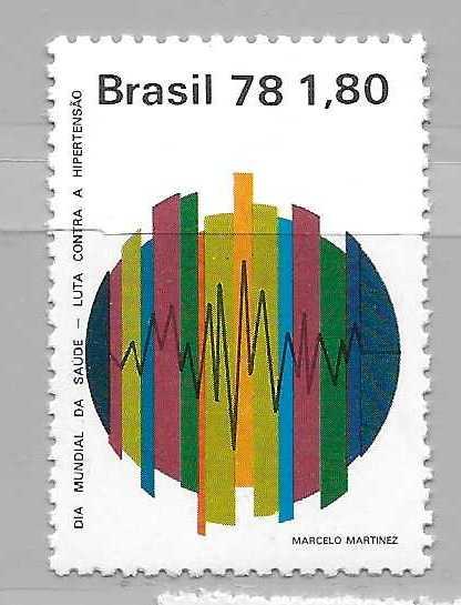 Brazil 1555 World Health Day single MNH