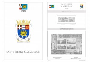 SAINT PIERRE & MIQUELON 2020 - PRINTABLE STAMP ALBUM