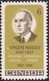Canada #491 6 cent Vincent Massey mint OG NH EGRADED VF 81