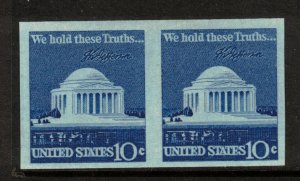 USA #1520b Extra Fine Never Hinged Imperf Pair