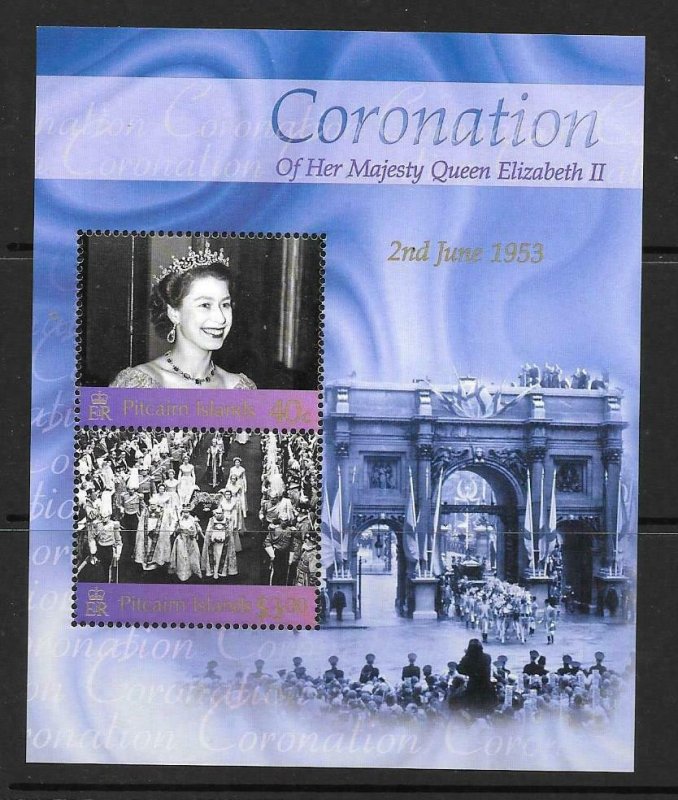 PITCAIRN ISLANDS SGMS646 2003 CORONATION MNH