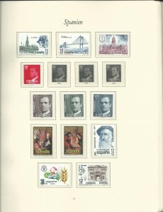 Small Collection of Late 1981-1984 Spain Unused Never Hinged