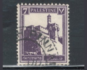 Palestine 1932 Citadel at Jerusalem 7m Scott # 70 Used