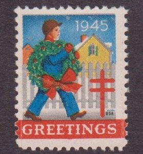 Christmas Seal from 1945 NG Single