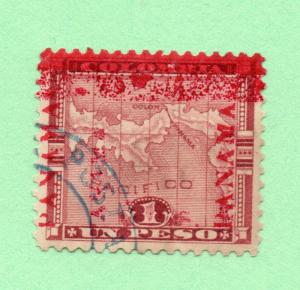 Panama - SC# 82d Used/ Double Ovpt (1) Inverted  -  Lot 0517321