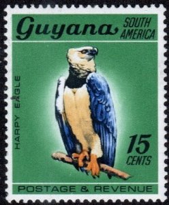 Guyana 45 - Mint-H - 15c Harpy Eagle (1968) (cv $1.60)