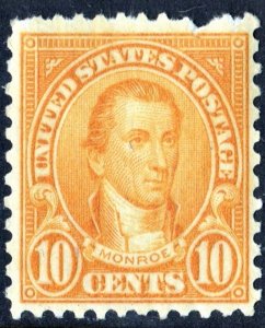 SC#642 10¢ Monroe (1927) MNH