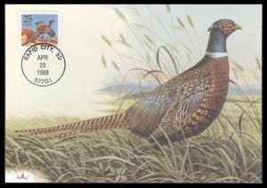 #2283 Ring-Necked Pheasant Maxi FDC