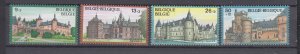 J48592 J L,Stamps 1979,s mnh belgium set semi,s #b983-6 buildings