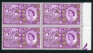 SG636p 1963 Paris with Three Phosphor Band U/M