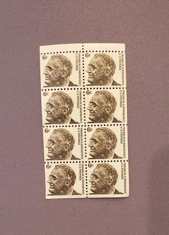1298, F.D. Roosevelt, Coil of 8, Mint OGNH, CV $6.00