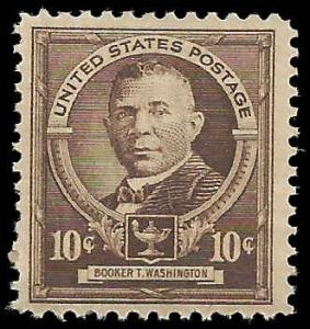 # 873 MINT HINGED BOOKER T. WASHINGTON EDUCATOR